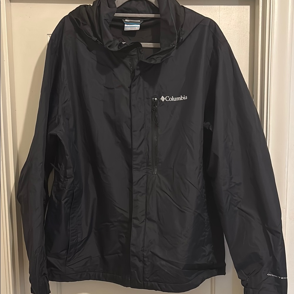 Columbia Men's Dark Raincoat